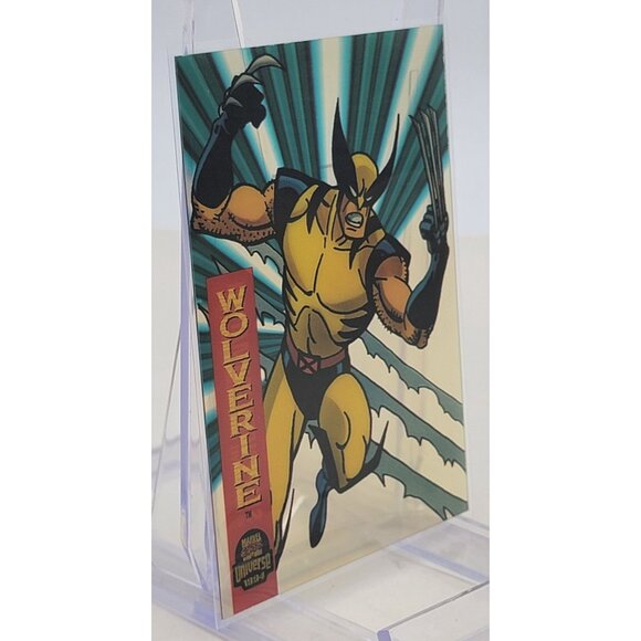 1994 Marvel Universe Wolverine Suspended Animation Card 10 Of 10 Sleeved - Picture 2 of 5